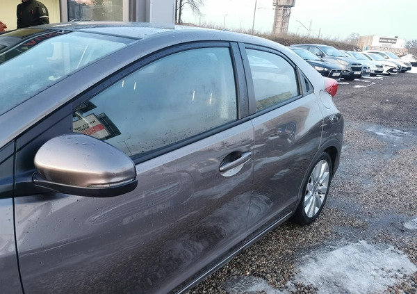 Honda Civic cena 40897 przebieg: 115000, rok produkcji 2012 z Głogów małe 781